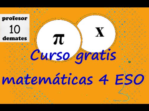profesor 10 de mates 4 eso