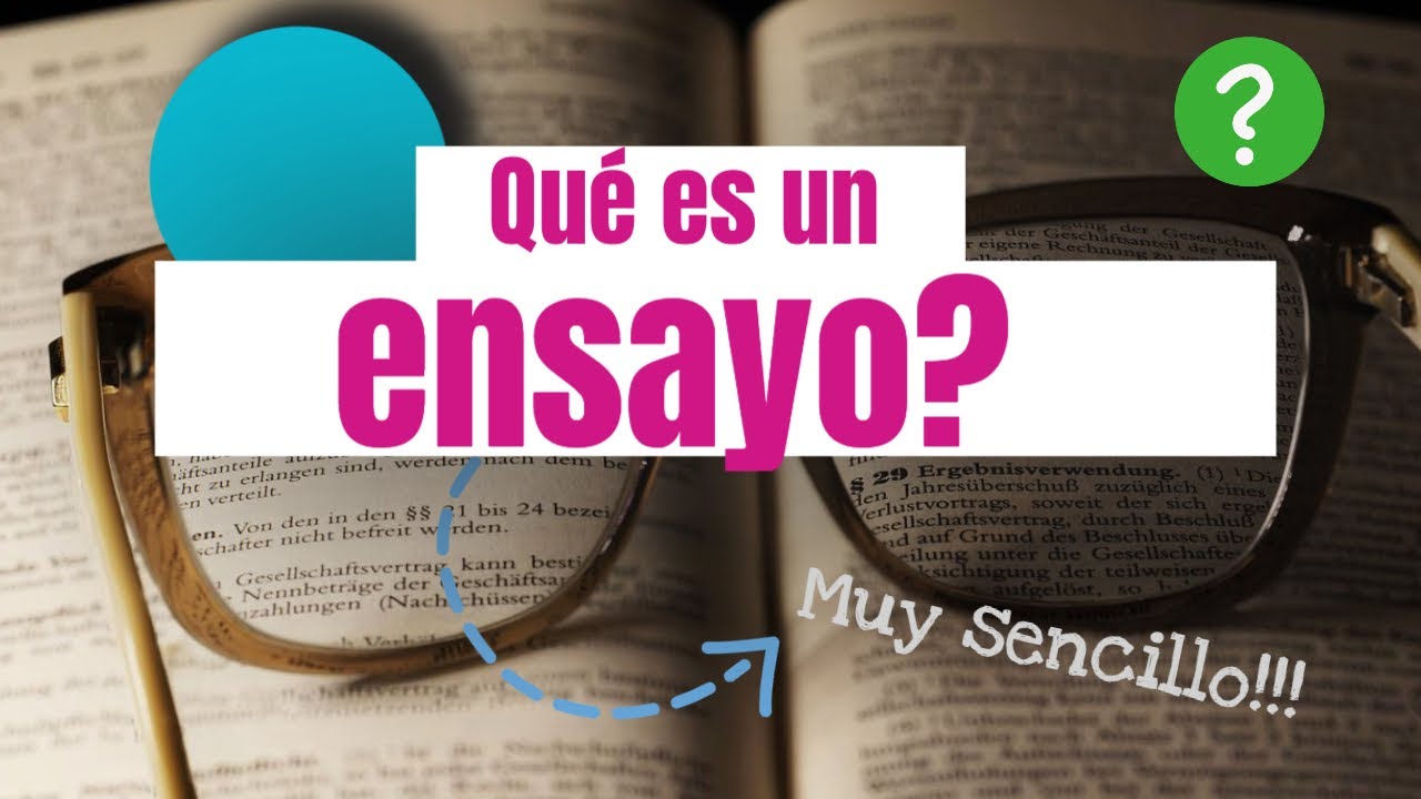 qué es un ensayo en literatura