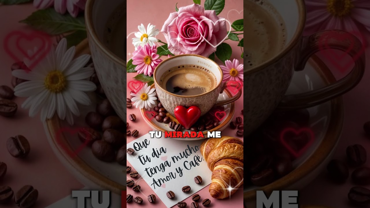 romantico frases de cafe y amor