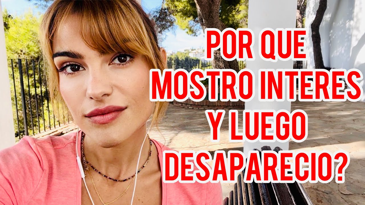 ver una persona y luego desaparece