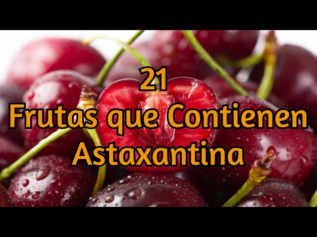 astaxantina en que alimentos se encuentra