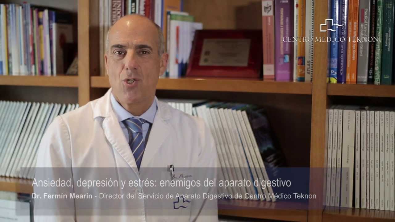 como afectan los nervios al estomago