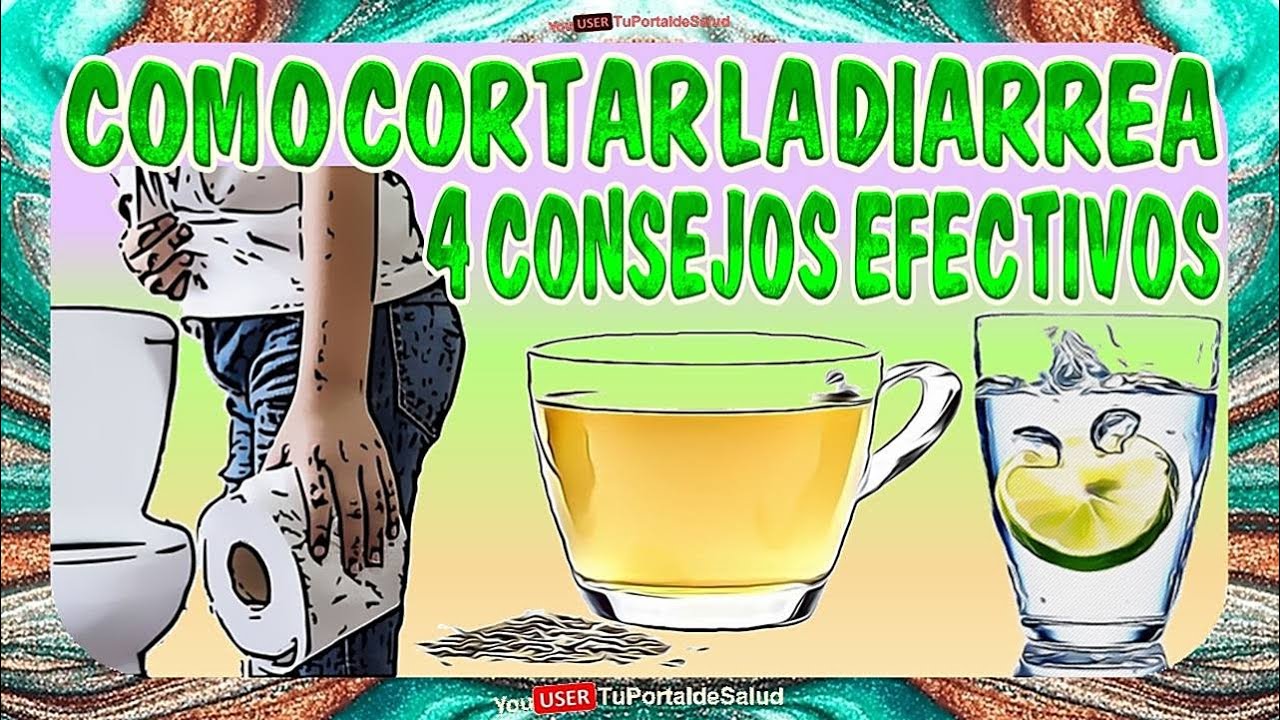 como cortar diarrea de forma natural