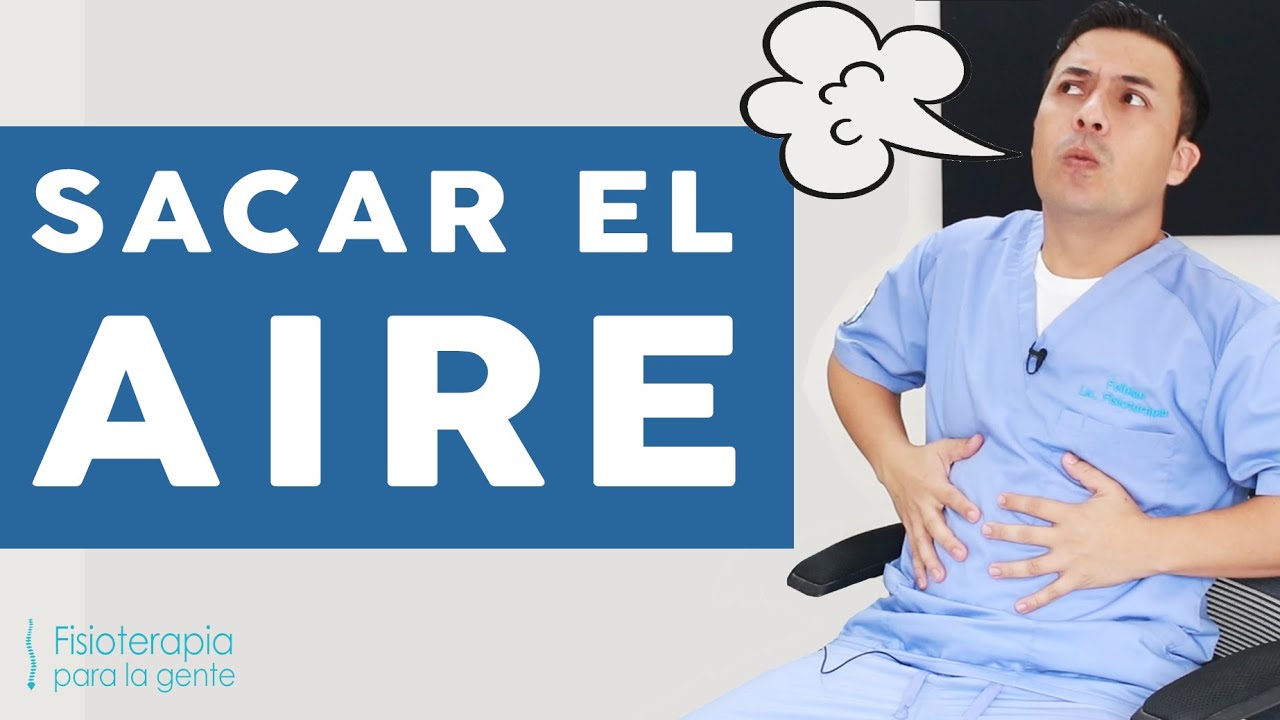 como echar los gases del estomago