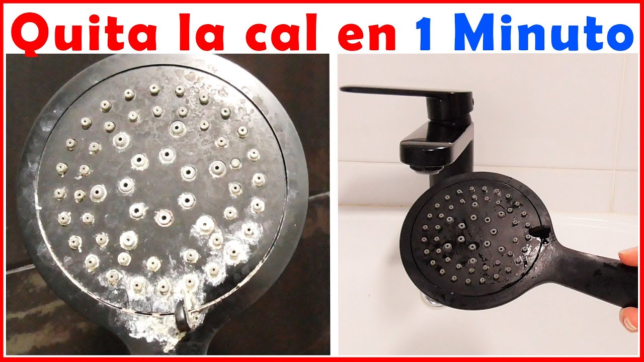 como eliminar la cal del agua del grifo