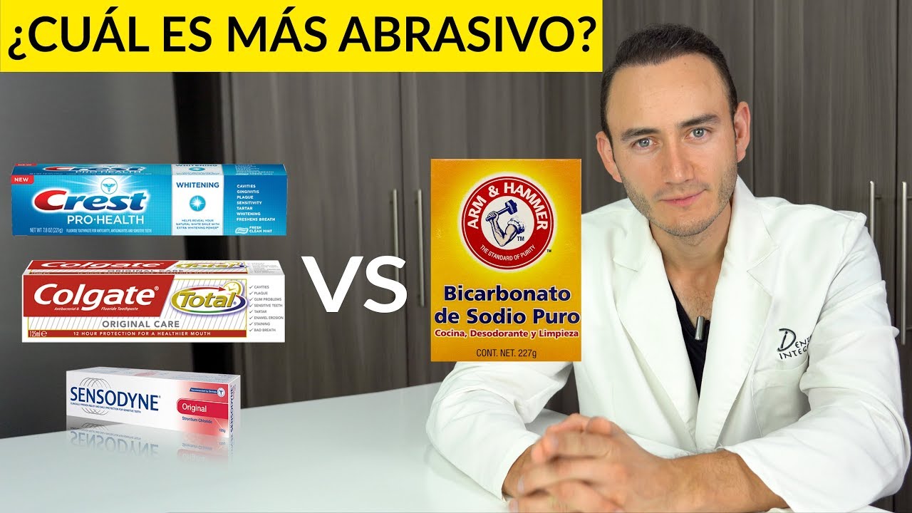 como saber la abrasividad de una pasta dental