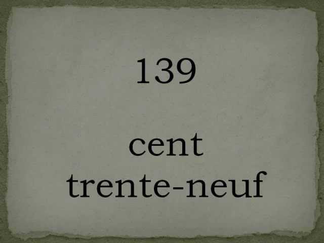 cómo se dice 120 en francés