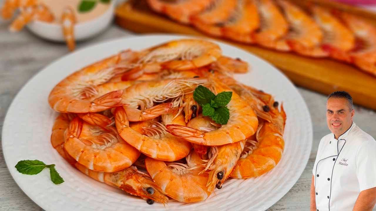 como se hacen los langostinos cocidos