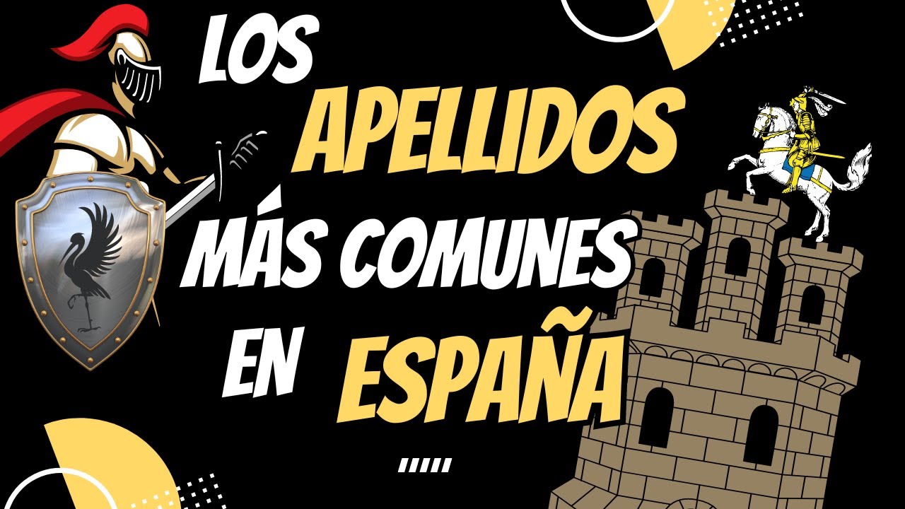 cual es el apellido menos comun en españa