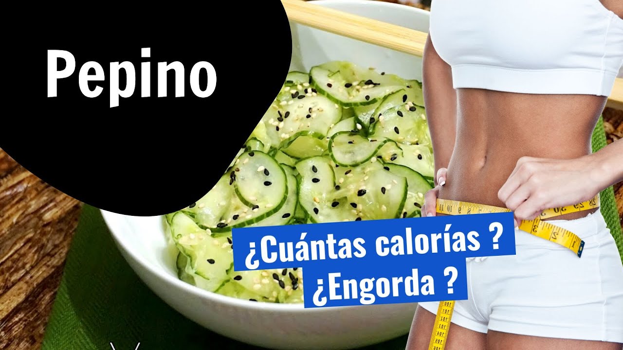 cuántos hidratos de carbono tiene el pepino