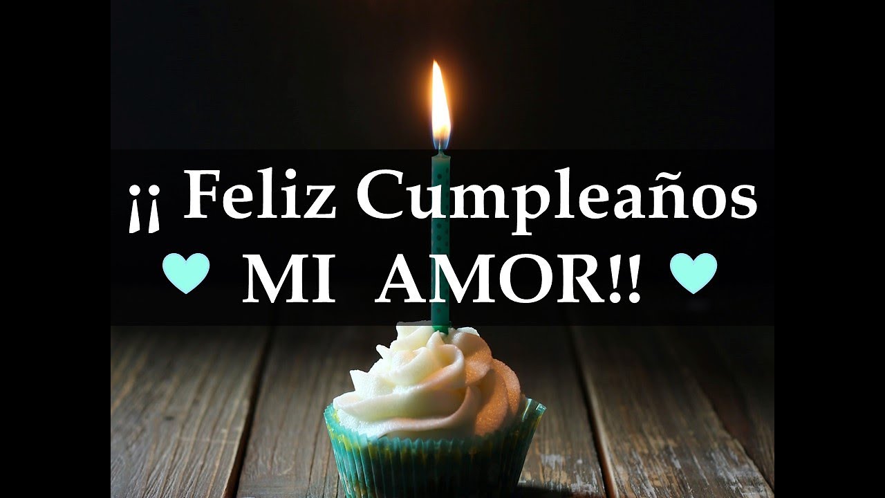 frase de cumpleaños para un amor