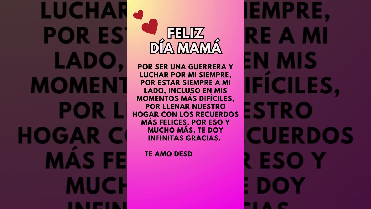 frases para felicitar a las madres