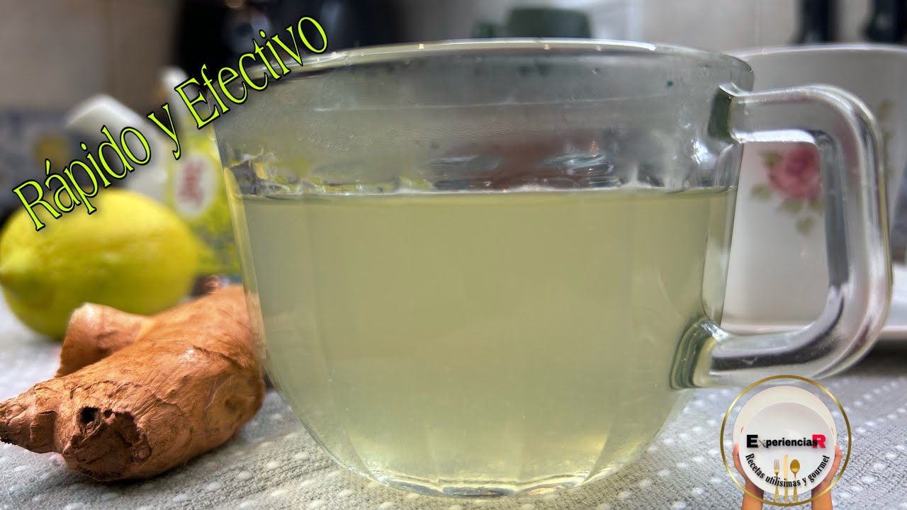infusión de jengibre para la garganta