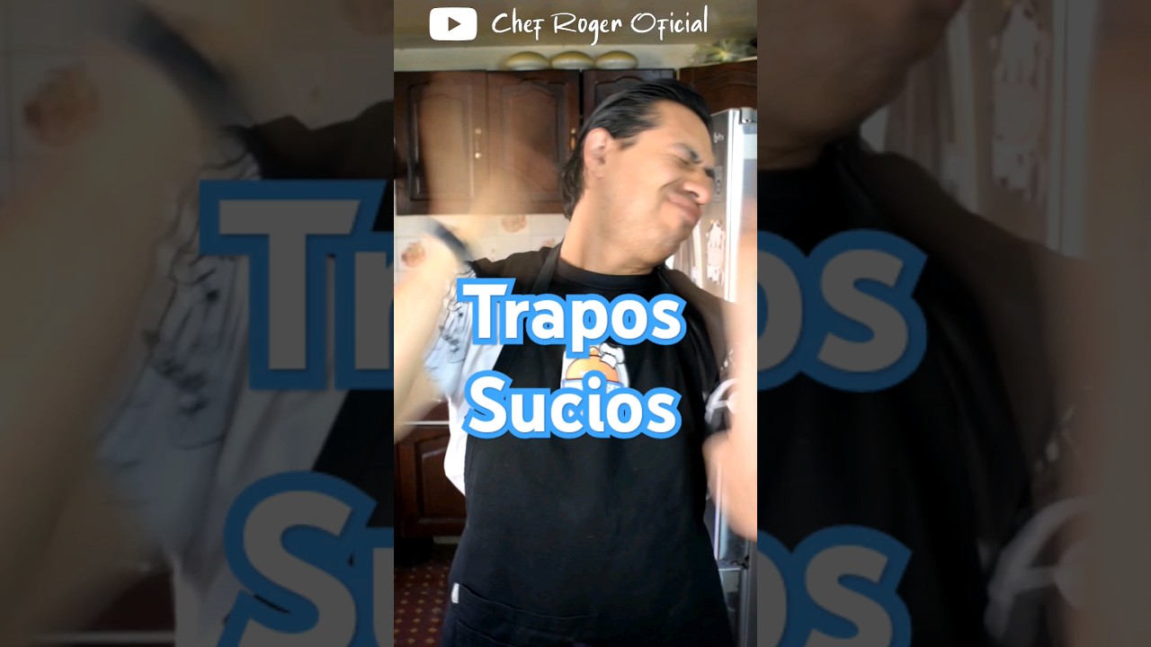lavar trapos de cocina muy sucios