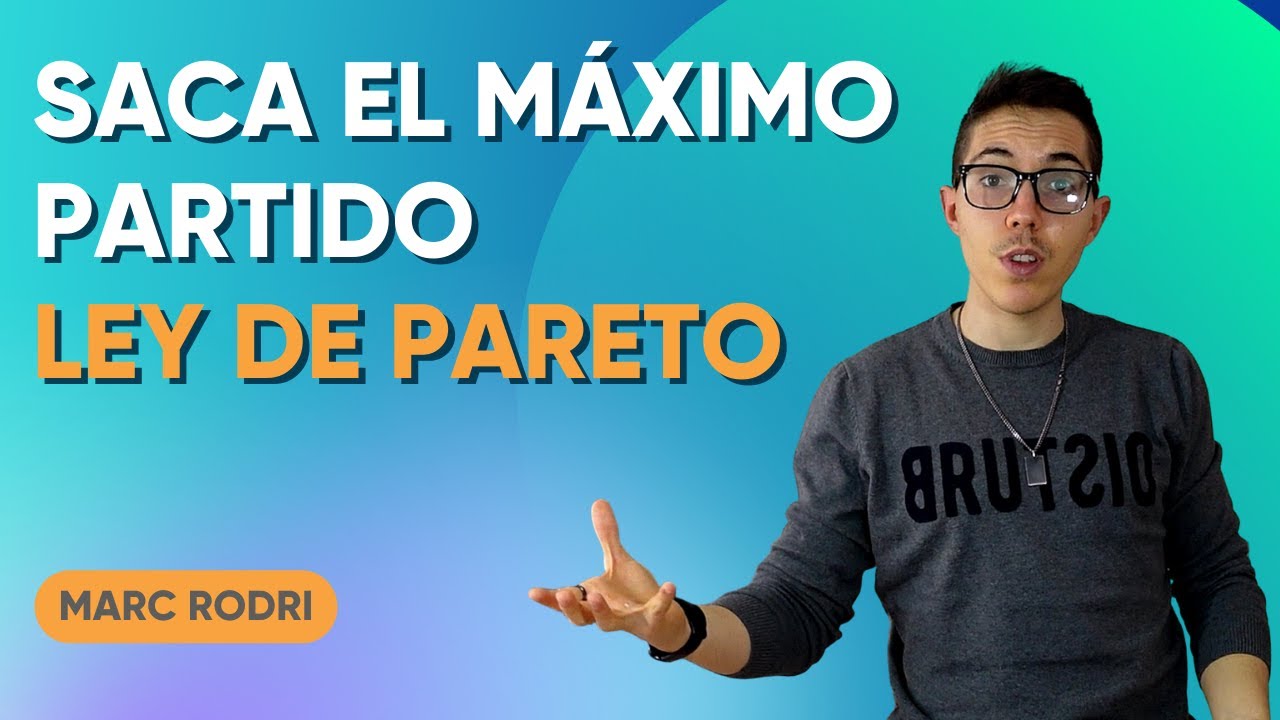 ley de pareto en la vida