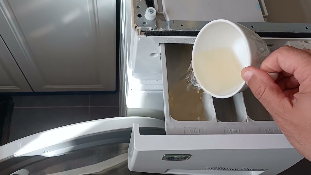 limpiar tambor lavadora con vinagre y bicarbonato