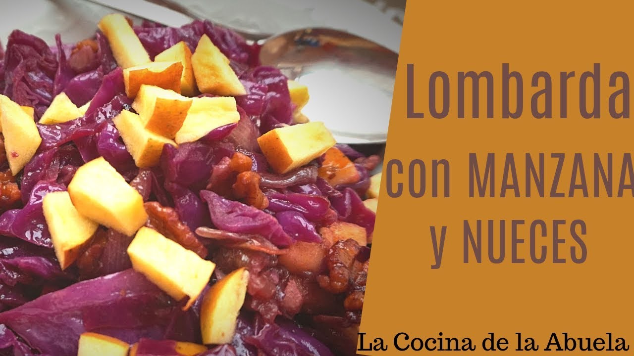 lombarda con manzana en olla rapida