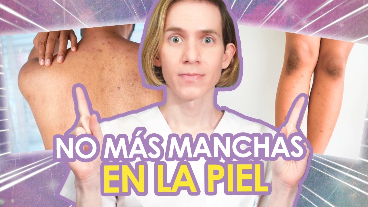 manchas de sol en la espalda