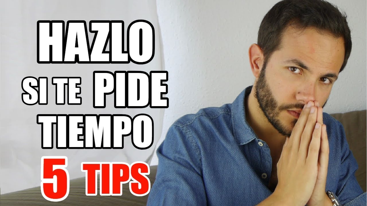 nos hemos dado un tiempo y no me llama