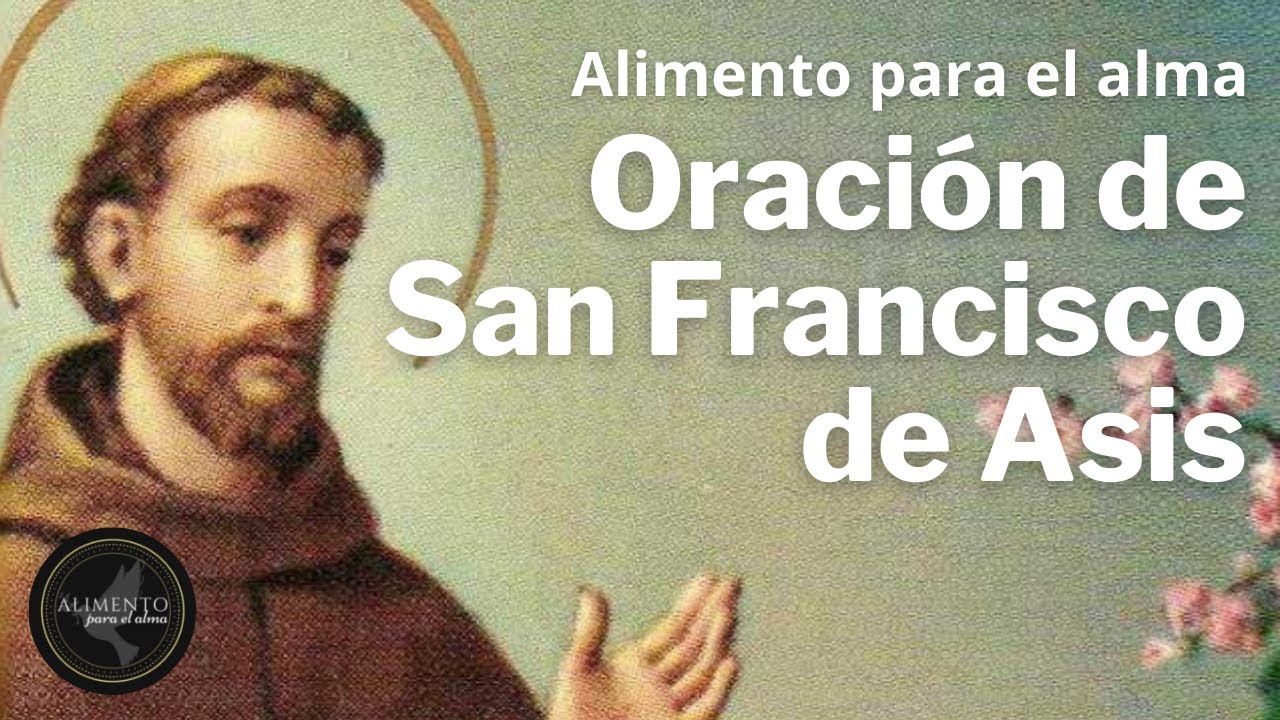 oración por la paz de san francisco de asís original