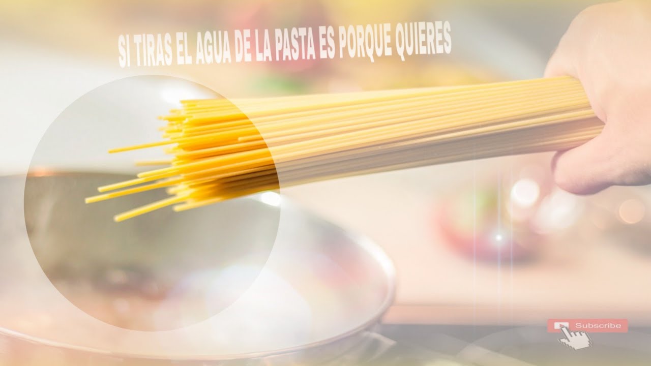 pasta al agua para que sirve