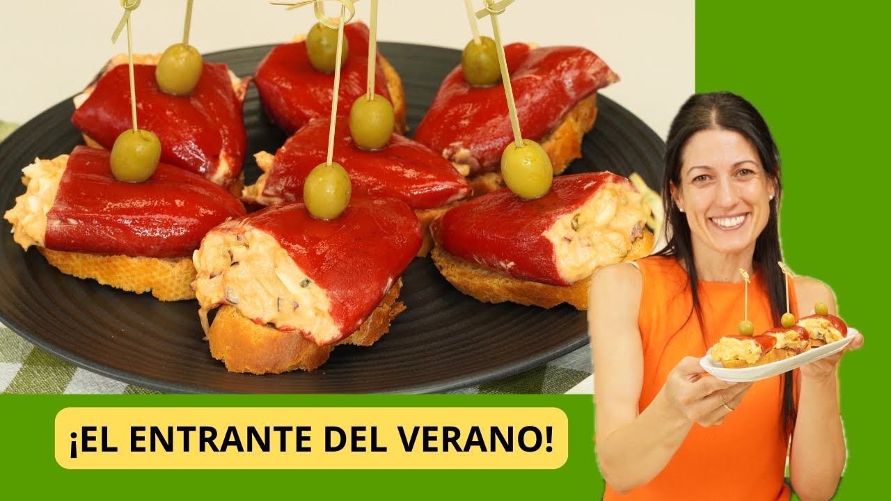 pimientos del piquillo rellenos de verano