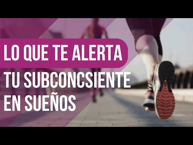porque en los sueños no puedes correr