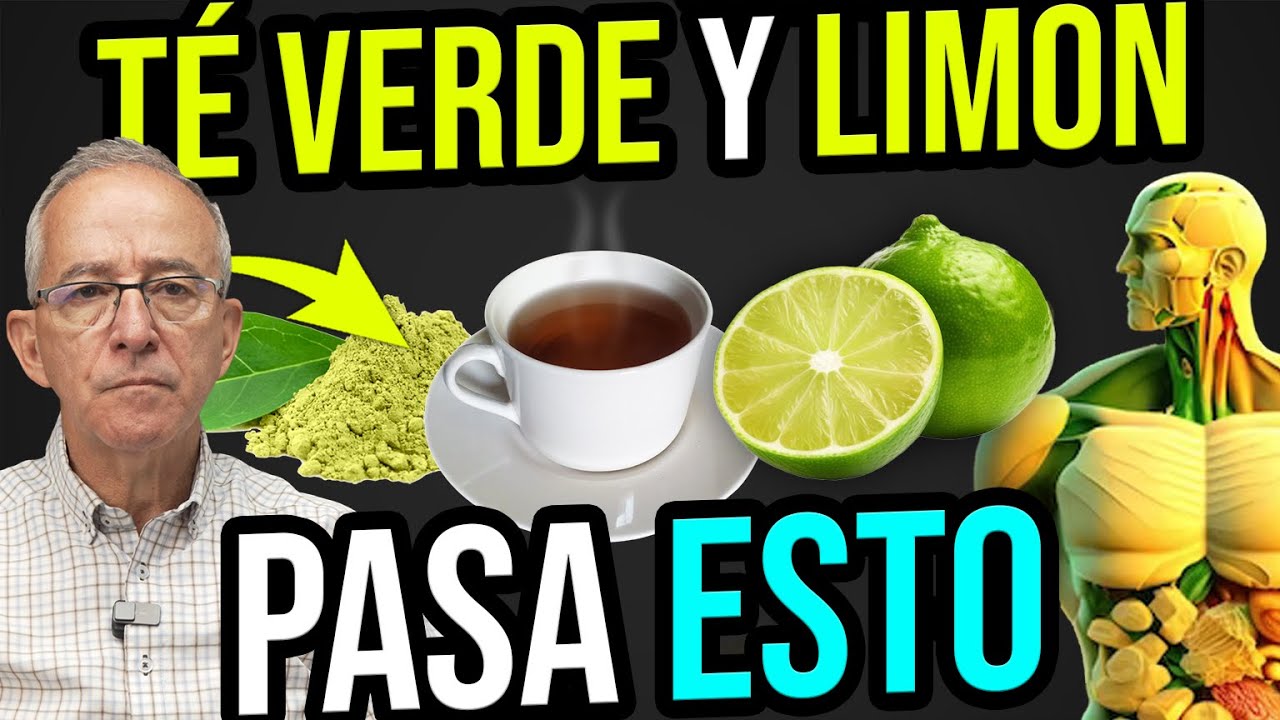 propiedades del té verde con limón
