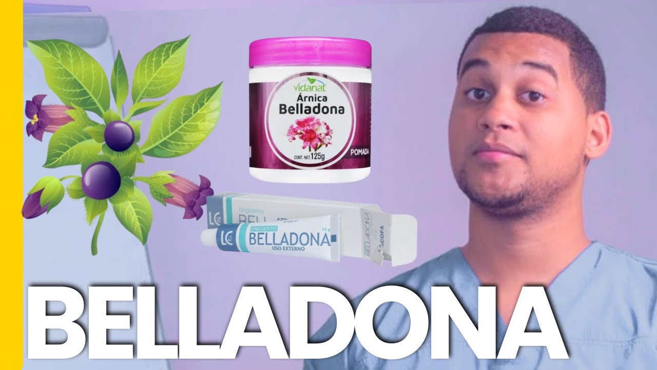 que es belladona y para que sirve