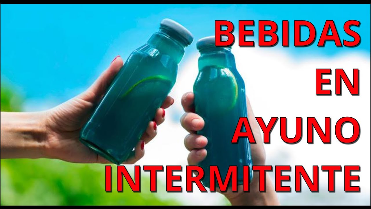 que se puede beber durante el ayuno intermitente