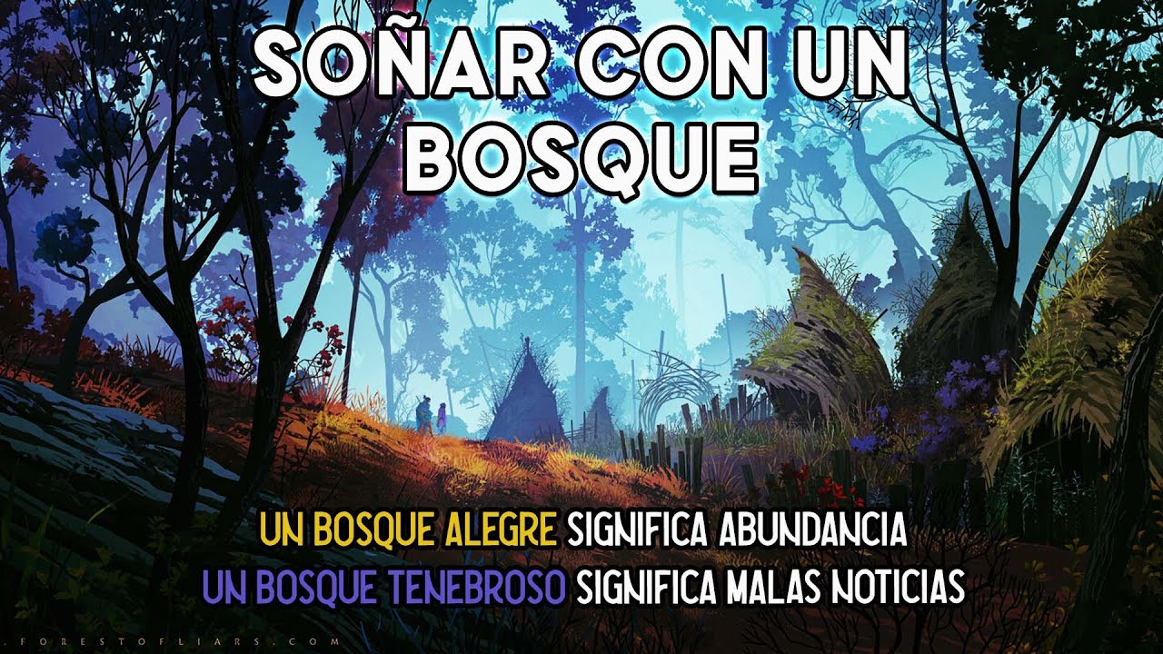 que significa soñar que estas en un bosque