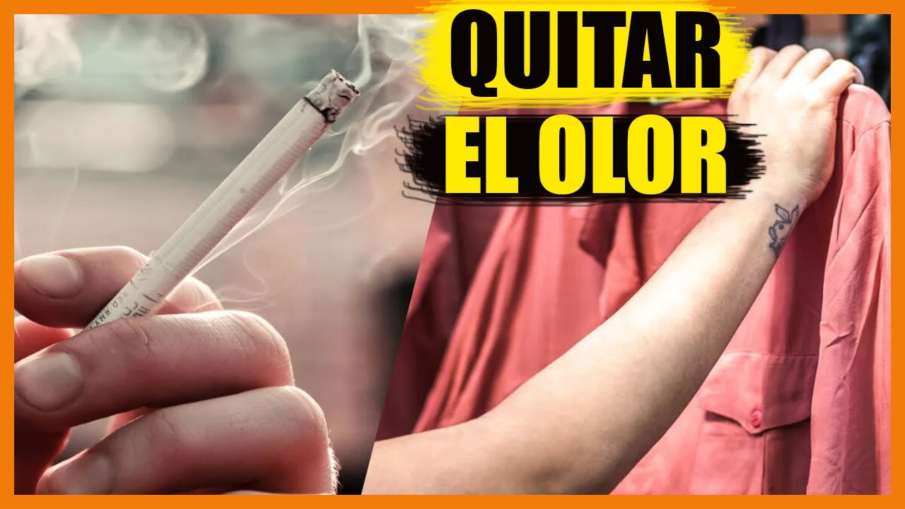quitar olor a tabaco de la ropa