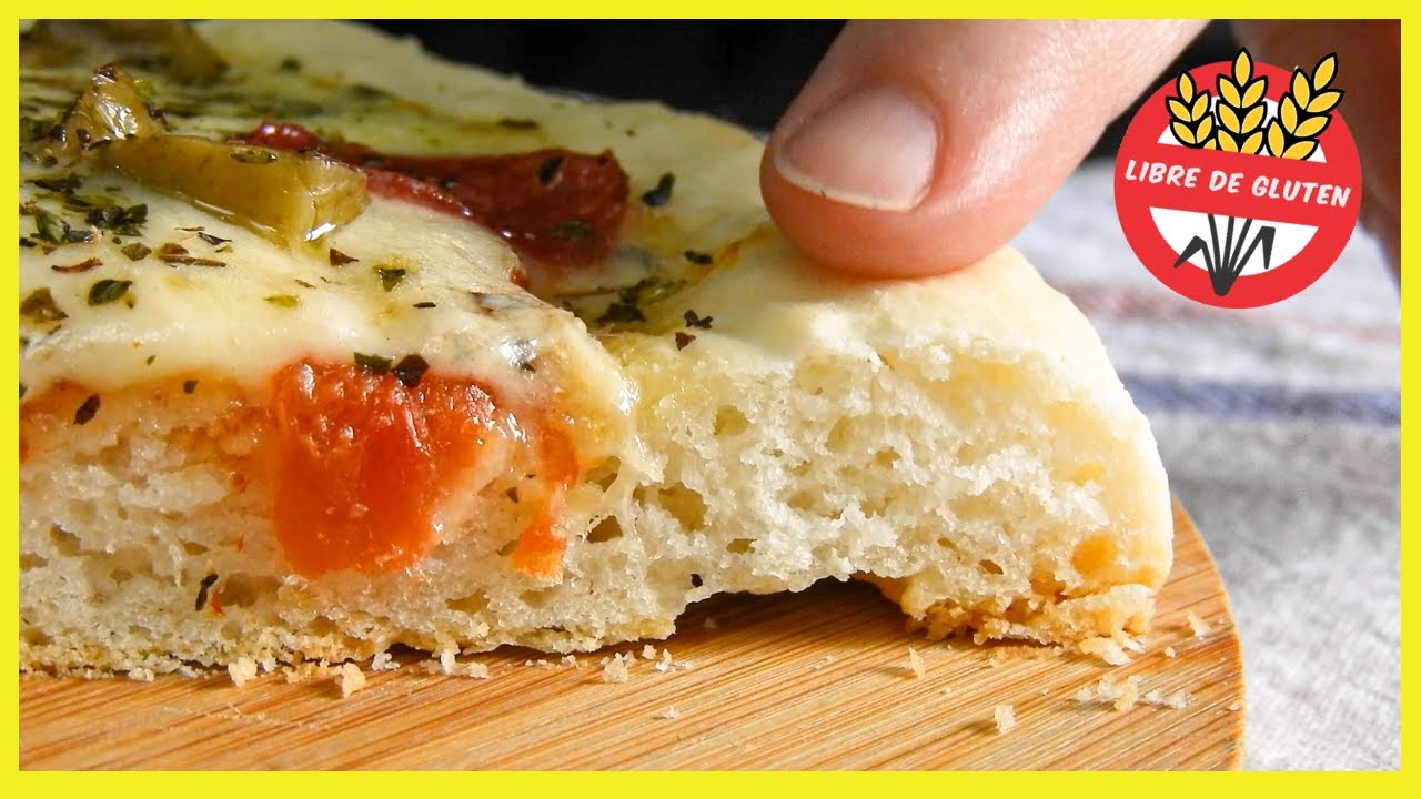 receta masa de pizza sin gluten