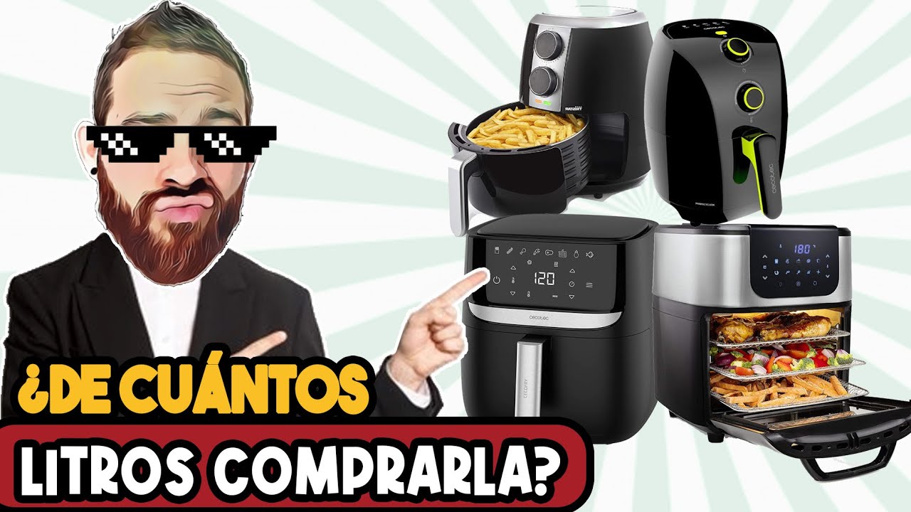 capacidad air fryer para 4 personas