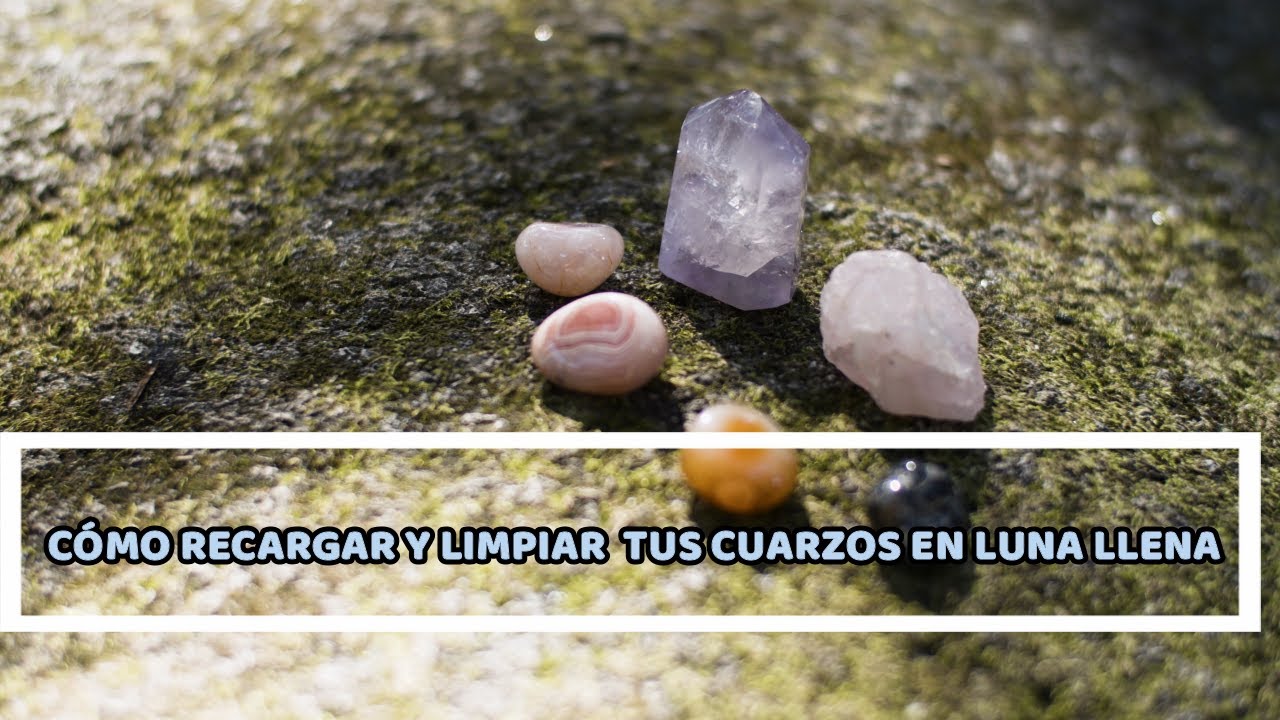 como cargar piedras con la luna