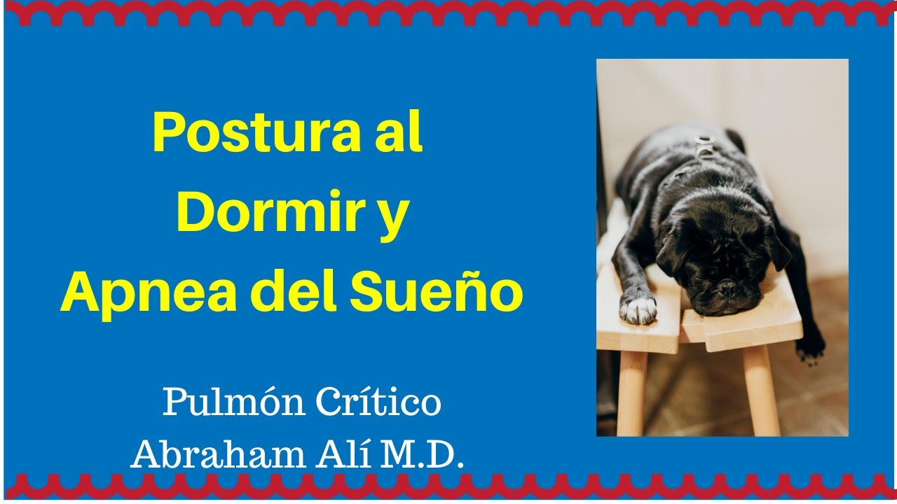 como dormir con apnea del sueño