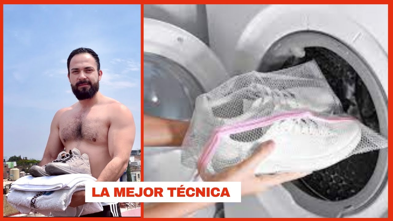 como lavar las deportivas en la lavadora
