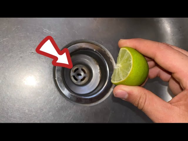 como quitar el mal olor del fregadero