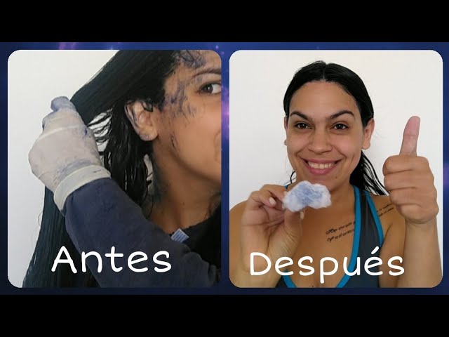 como quitar manchas de tinte de pelo