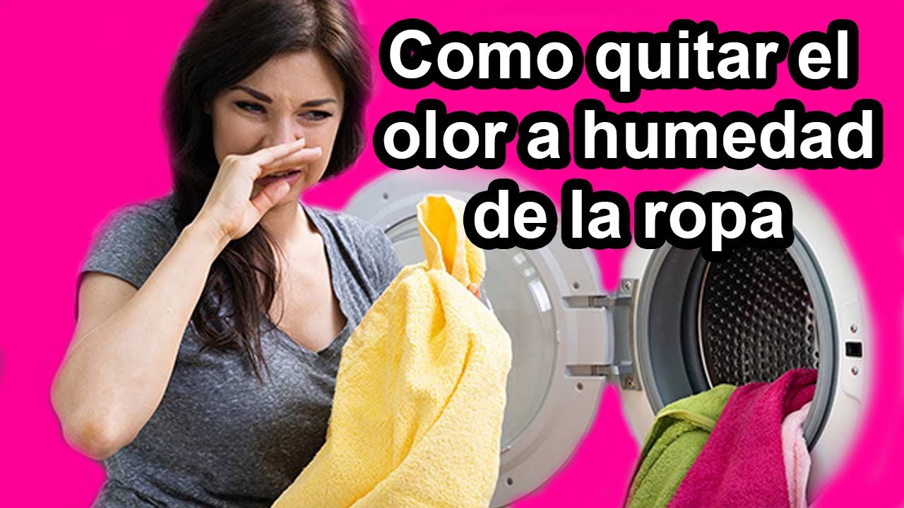 como se quita el olor a humedad de la ropa