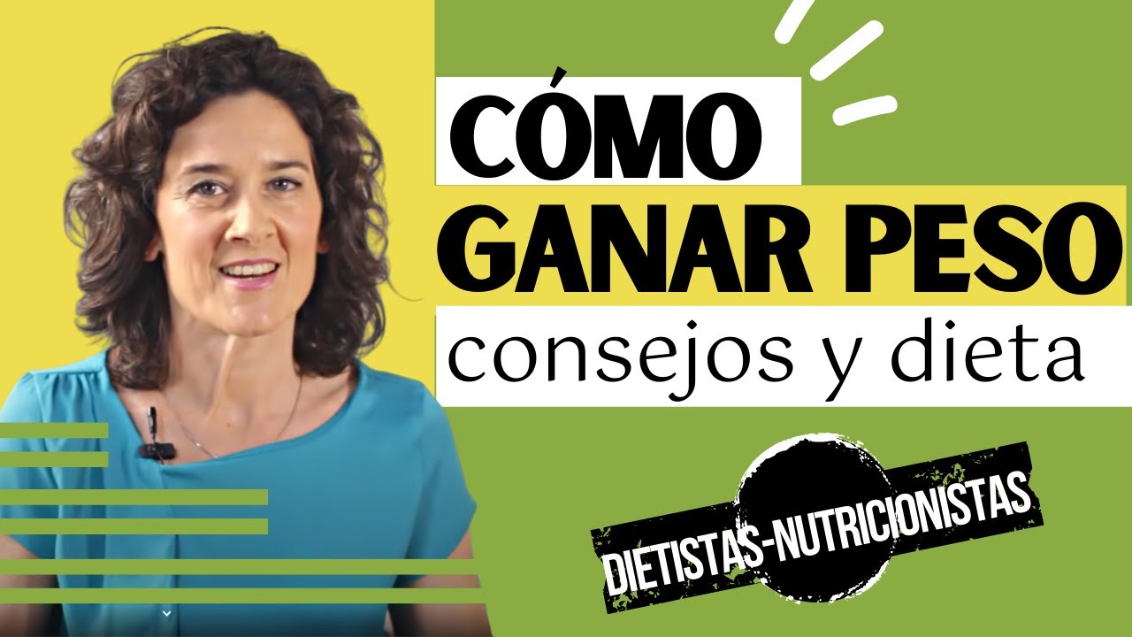 dieta calorica para subir de peso