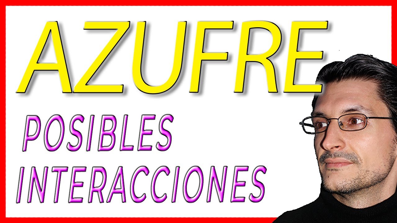 efectos secundarios del azufre en la piel