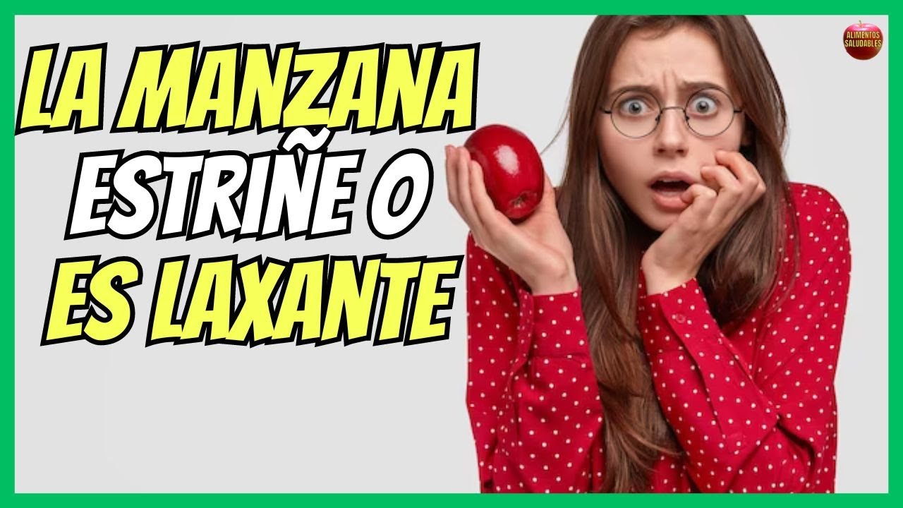 es buena la manzana para el estreñimiento