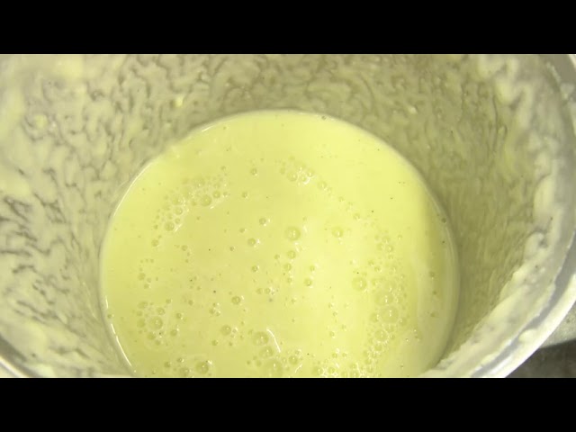 gazpacho de pepino manzana y yogur