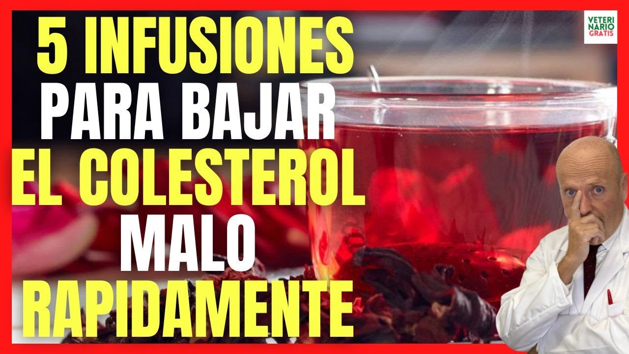 infusiones para bajar el colesterol malo
