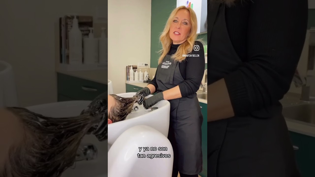 las mechas mejor con el pelo sucio o limpio