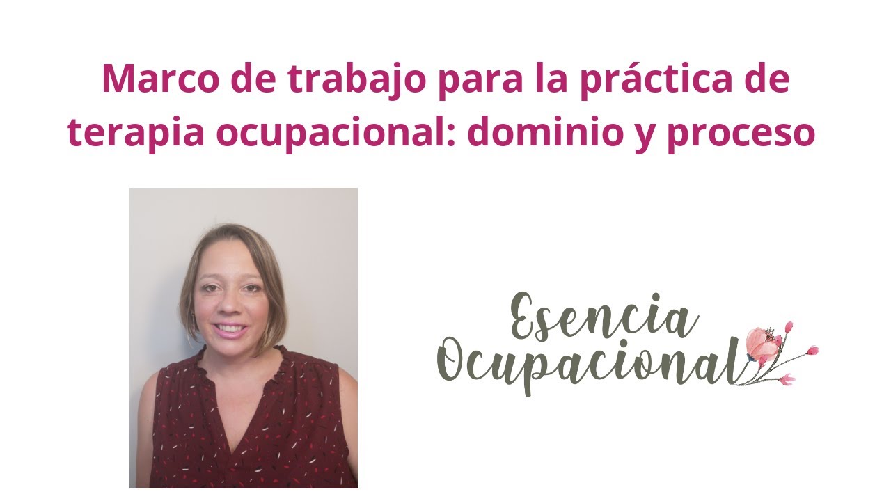 marco de trabajo de terapia ocupacional