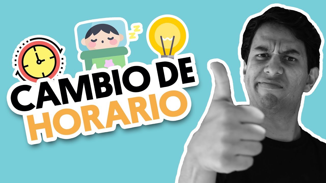 para que sirve el cambio de hora