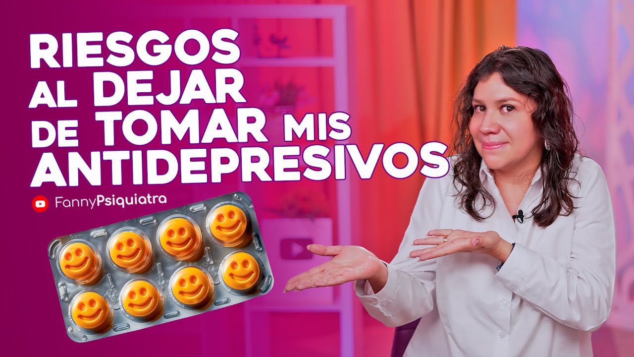 q pasa si dejo de tomar antidepresivos