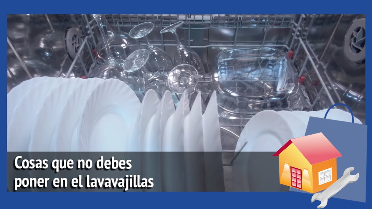 que no se puede meter en el lavavajillas
